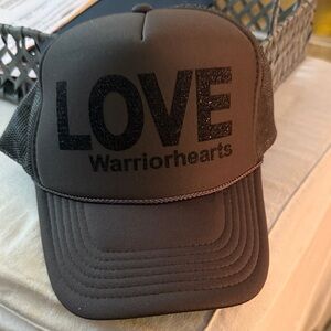 Warriorhearts Love Trucker Hat nwot